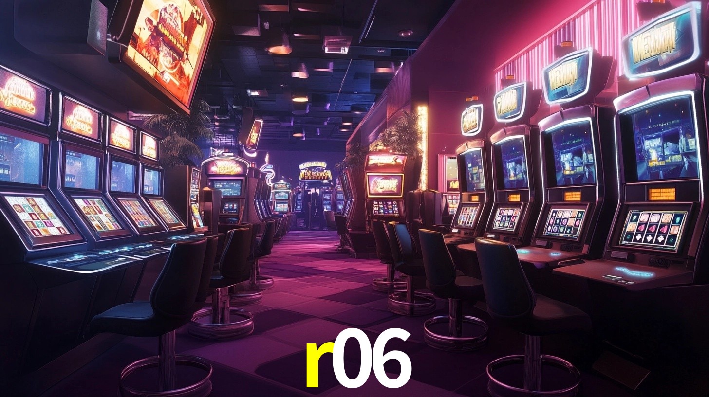 r06: Jogos de Caça-Níqueis-Altas Recompensas, Roleta-Velocidade, Blackjack-Desafios Máximos